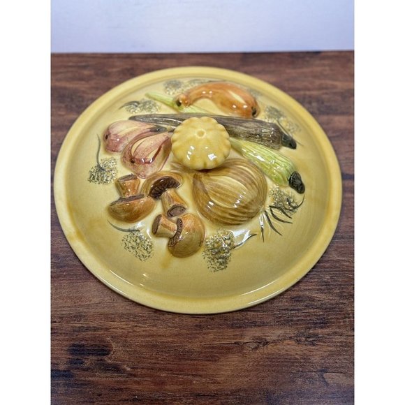 Vintage Los Angeles Potteries Ovenware Harvest Mushrooms Dish Ware‎ 1971 USA - Picture 12 of 12